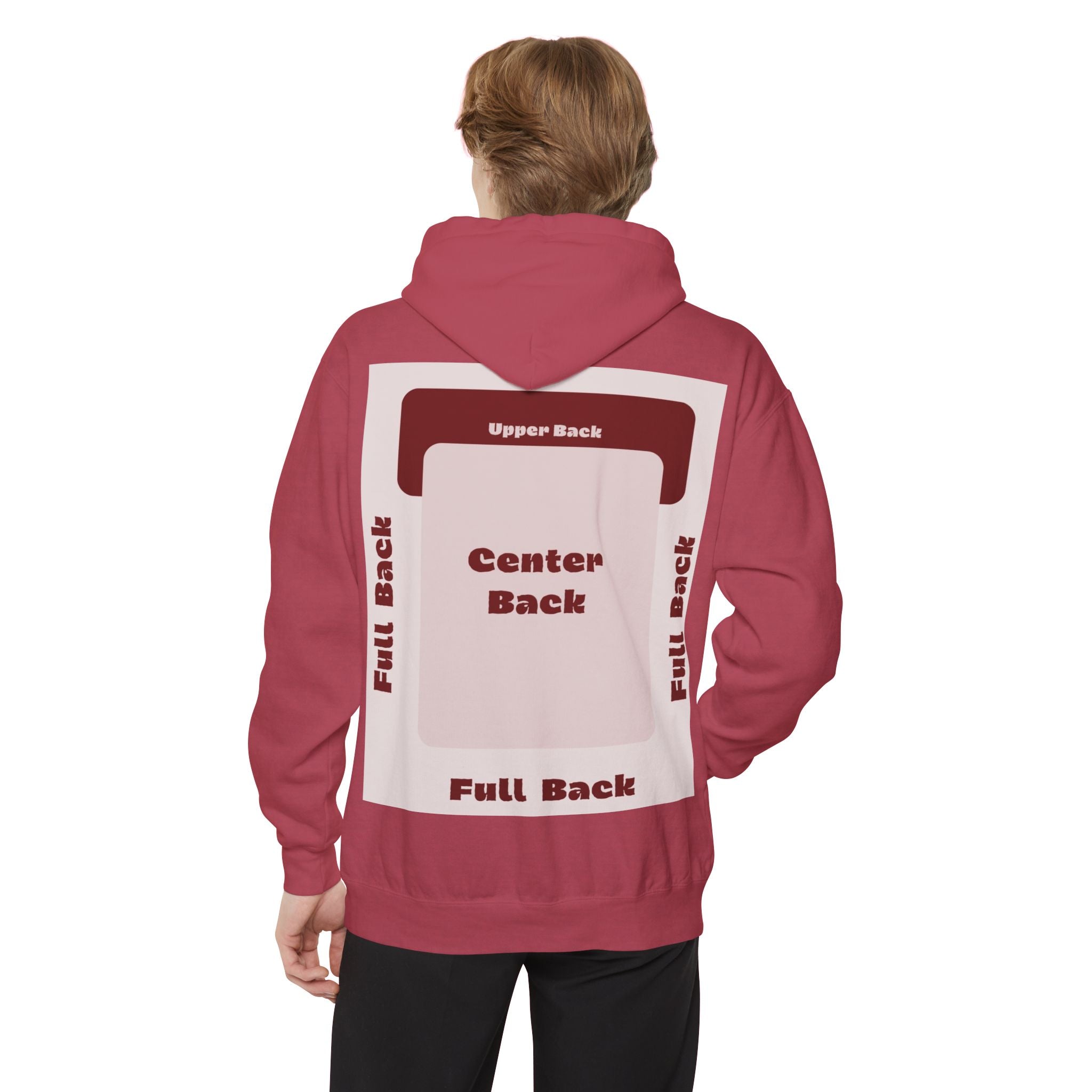 Customizable Comfort Colors 1567 Unisex Garment Dyed Fleece Hoodie