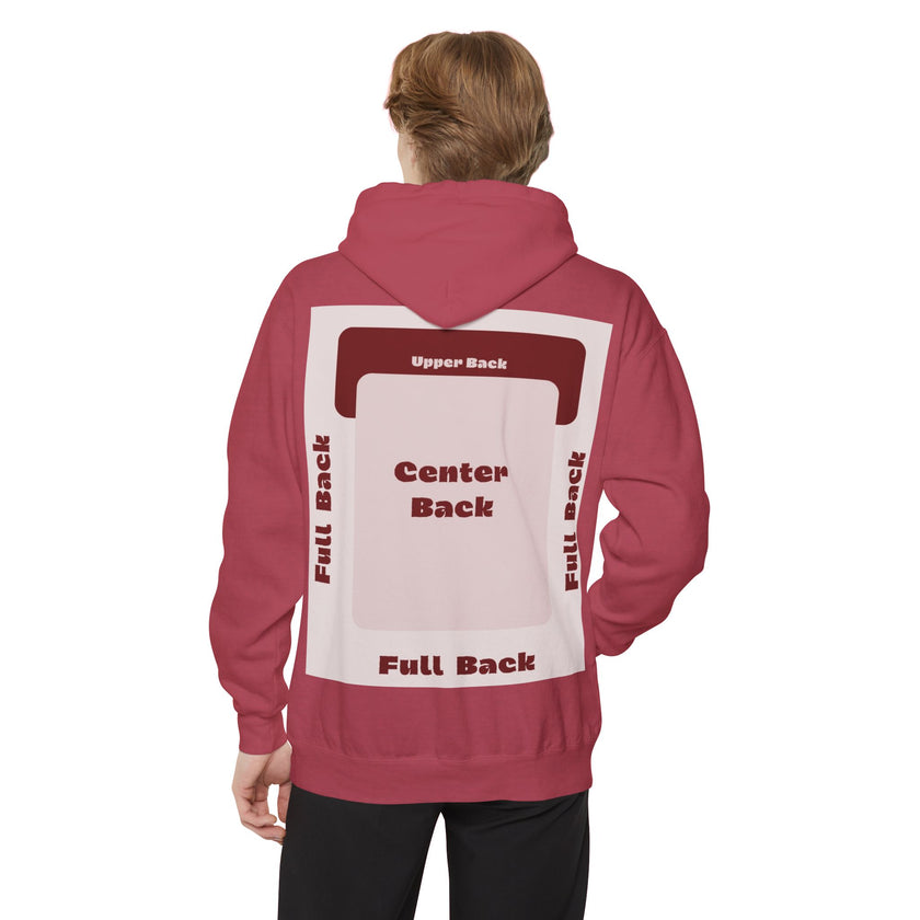 Customizable Comfort Colors 1567 Unisex Garment Dyed Fleece Hoodie