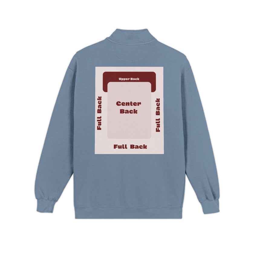 Customizable Comfort Colors 1580 Unisex Quarter Zip Sweatshirt
