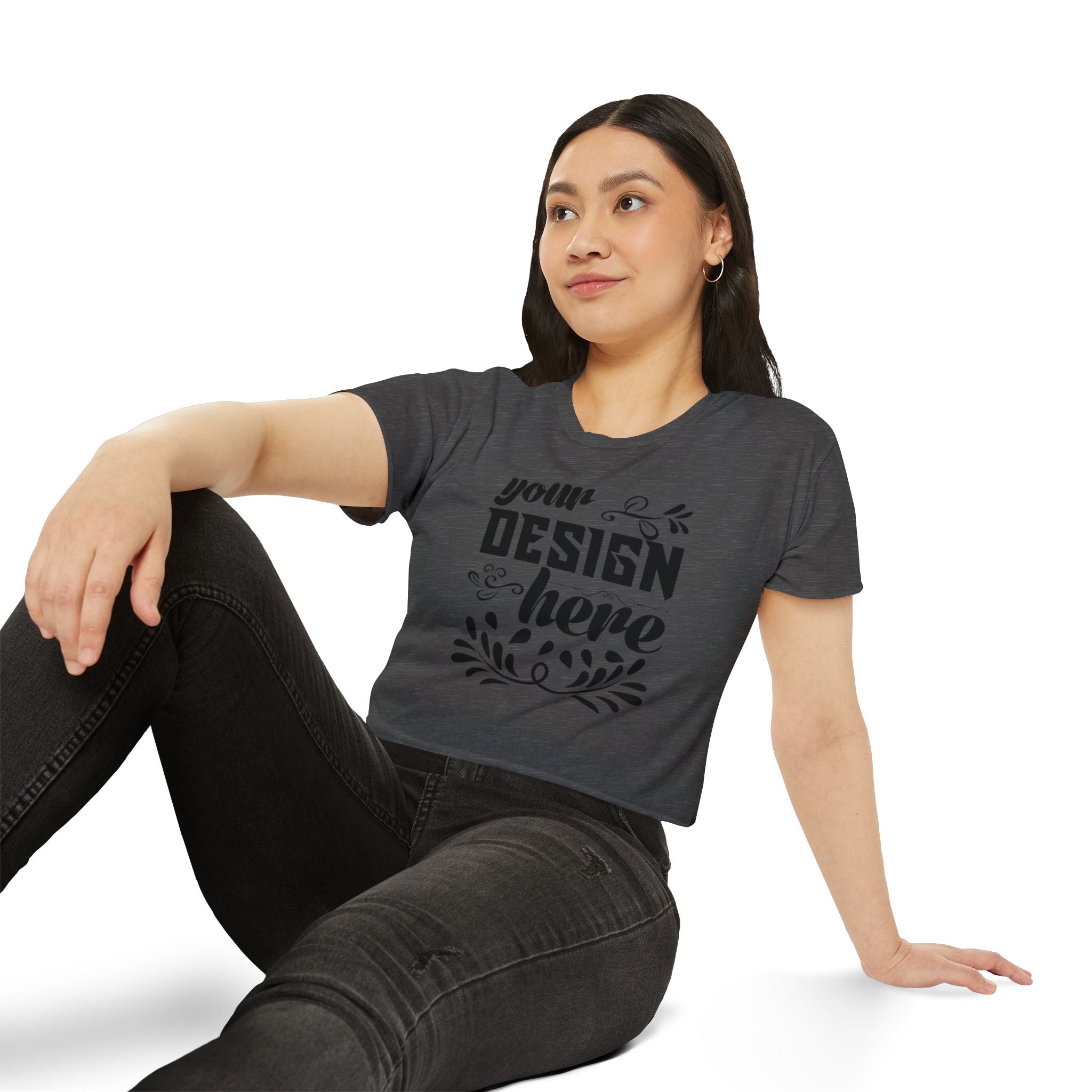 Customizable Next Level 5080 Womens Festival Crop Top