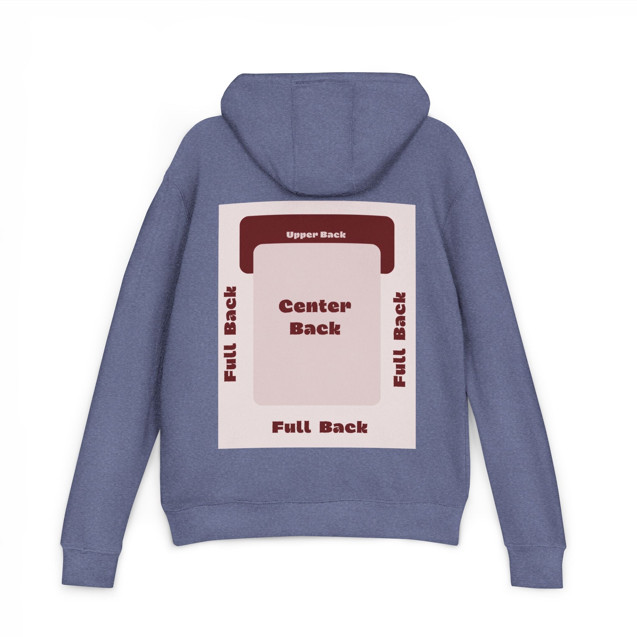 Customizable Lane Seven LS13001 Unisex French Terry Hooded Sweatshirt