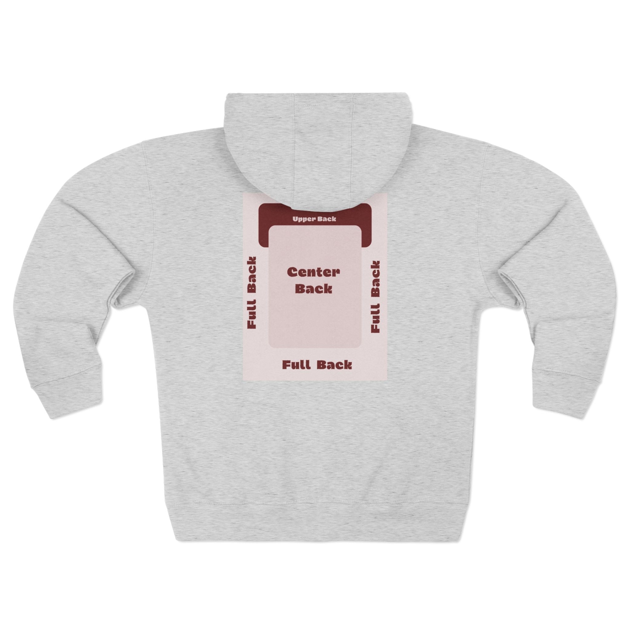 Customizable Lane Seven LS14003 Unisex Zip Hoodie