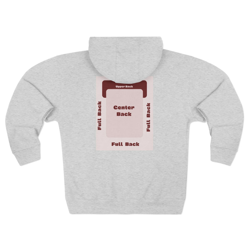 Customizable Lane Seven LS14003 Unisex Zip Hoodie