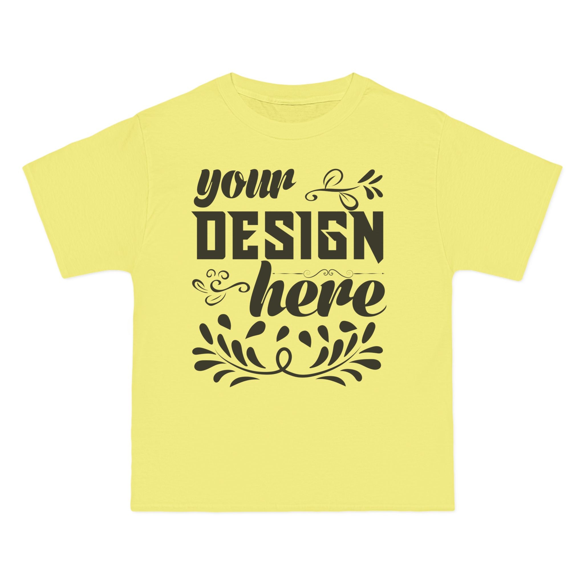 Customizable Hanes 5180 Beefy T Short Sleeve Cotton T-Shirt