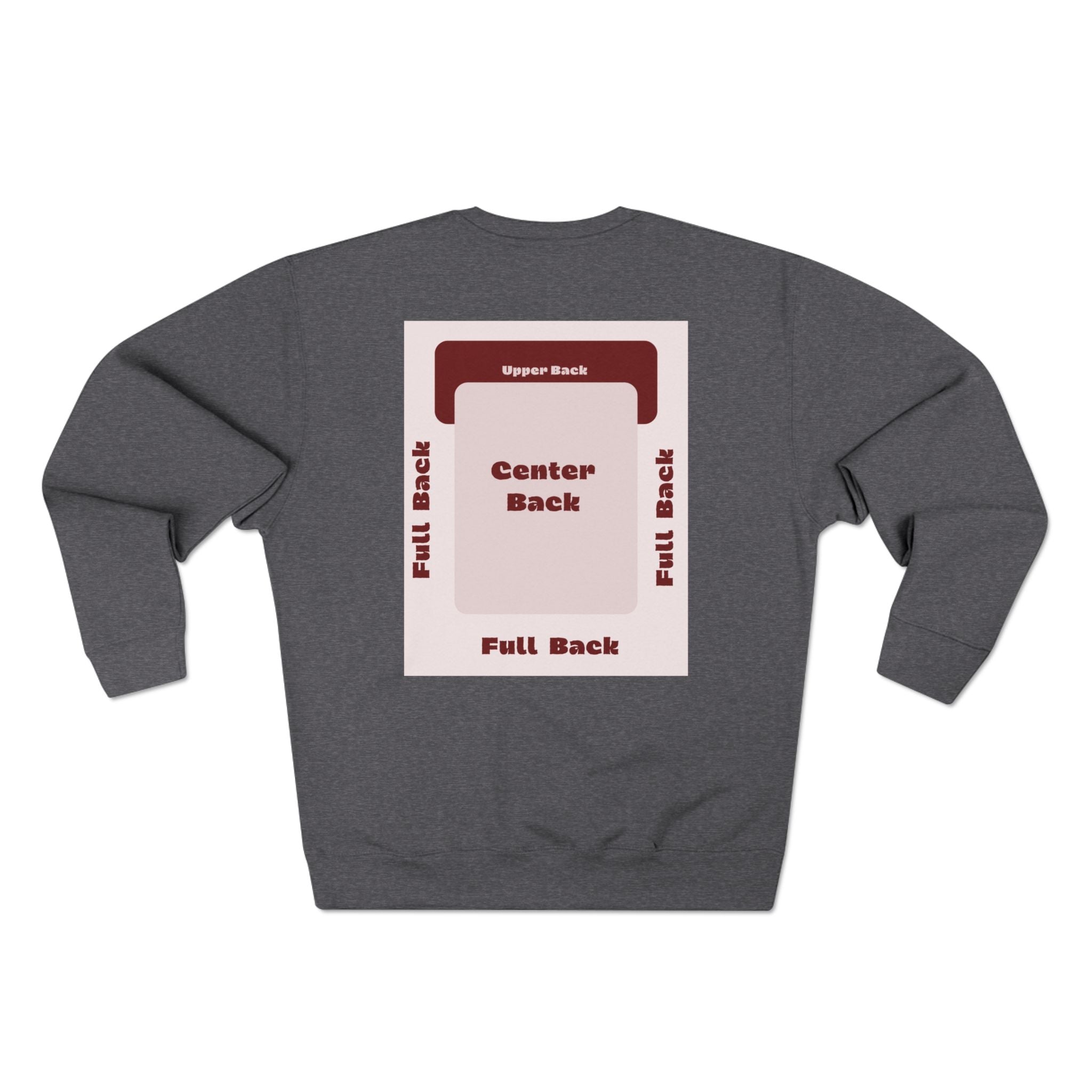 Customizable Lane Seven LS14004  Unisex Crewneck Sweatshirt DTG Design