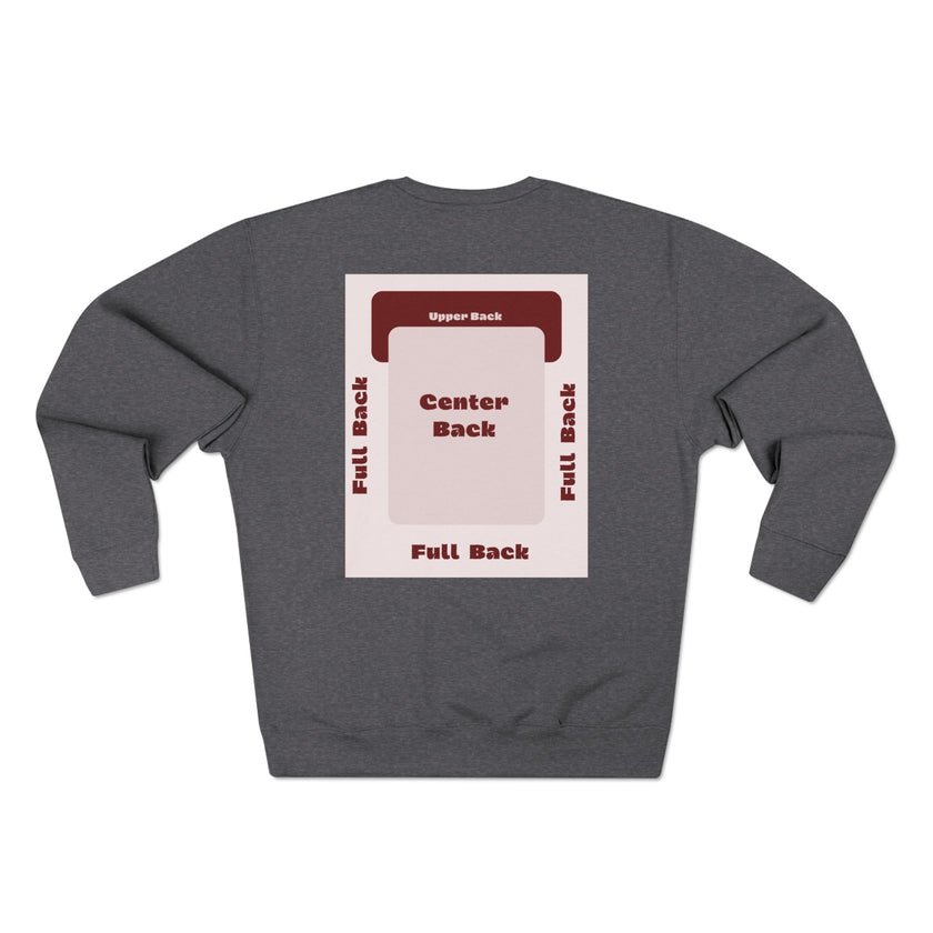 Customizable Lane Seven LS14004  Unisex Crewneck Sweatshirt DTG Design