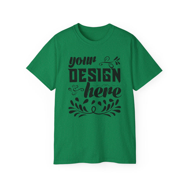 Customizable Gildan 2000 Unisex Ultra Cotton Crew Neck T-Shirt