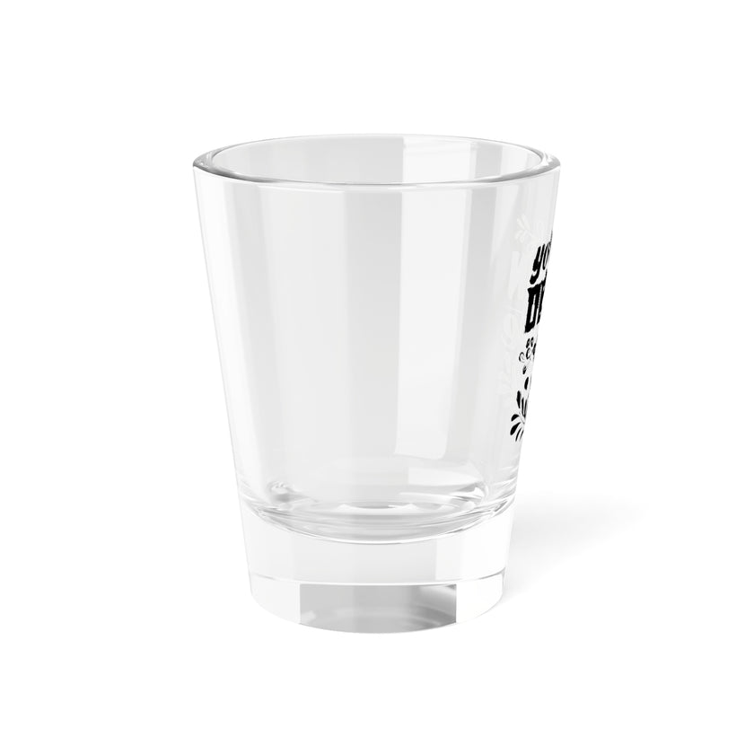 Customizable 1.5oz Clear Glass Shot Glass with Weighted Base Print