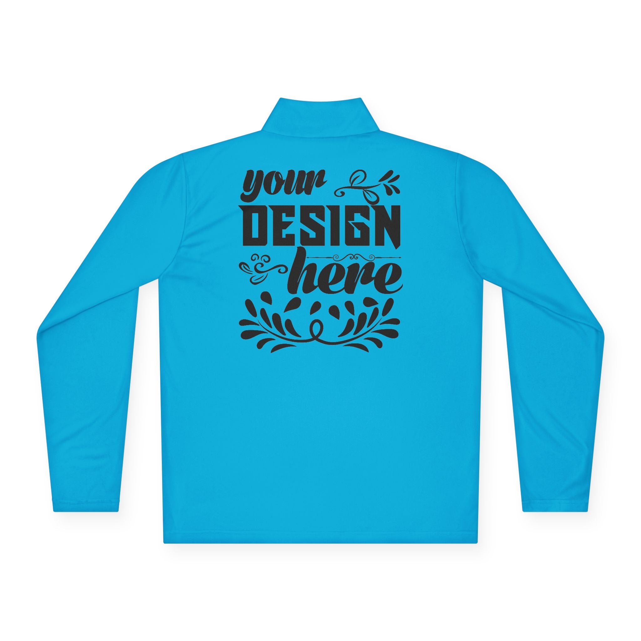 Customizable Sport Tek ST357 Unisex Lightweight Polyester Quarter Zip Pullover