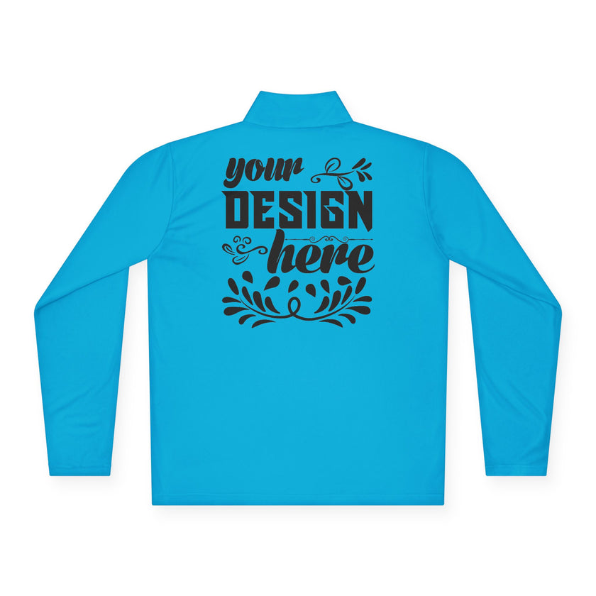 Customizable Sport Tek ST357 Unisex Lightweight Polyester Quarter Zip Pullover