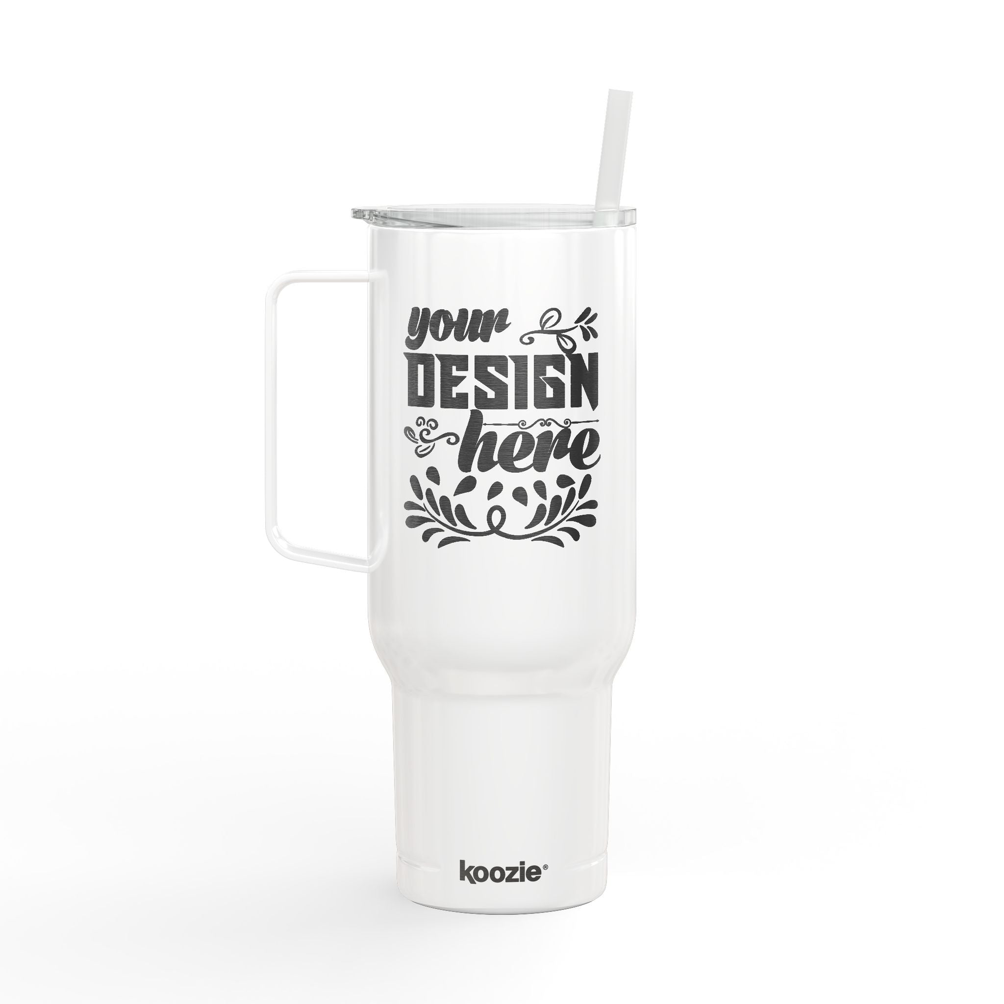Customizable 40oz Insulated Stainless Steel Tumbler with Engraving