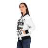 Customizable Womens Bomber Jacket All Over Print Lightweight Regular Fit