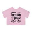 Customizable Champion T453W Womens Heritage Cropped T-Shirt Jersey
