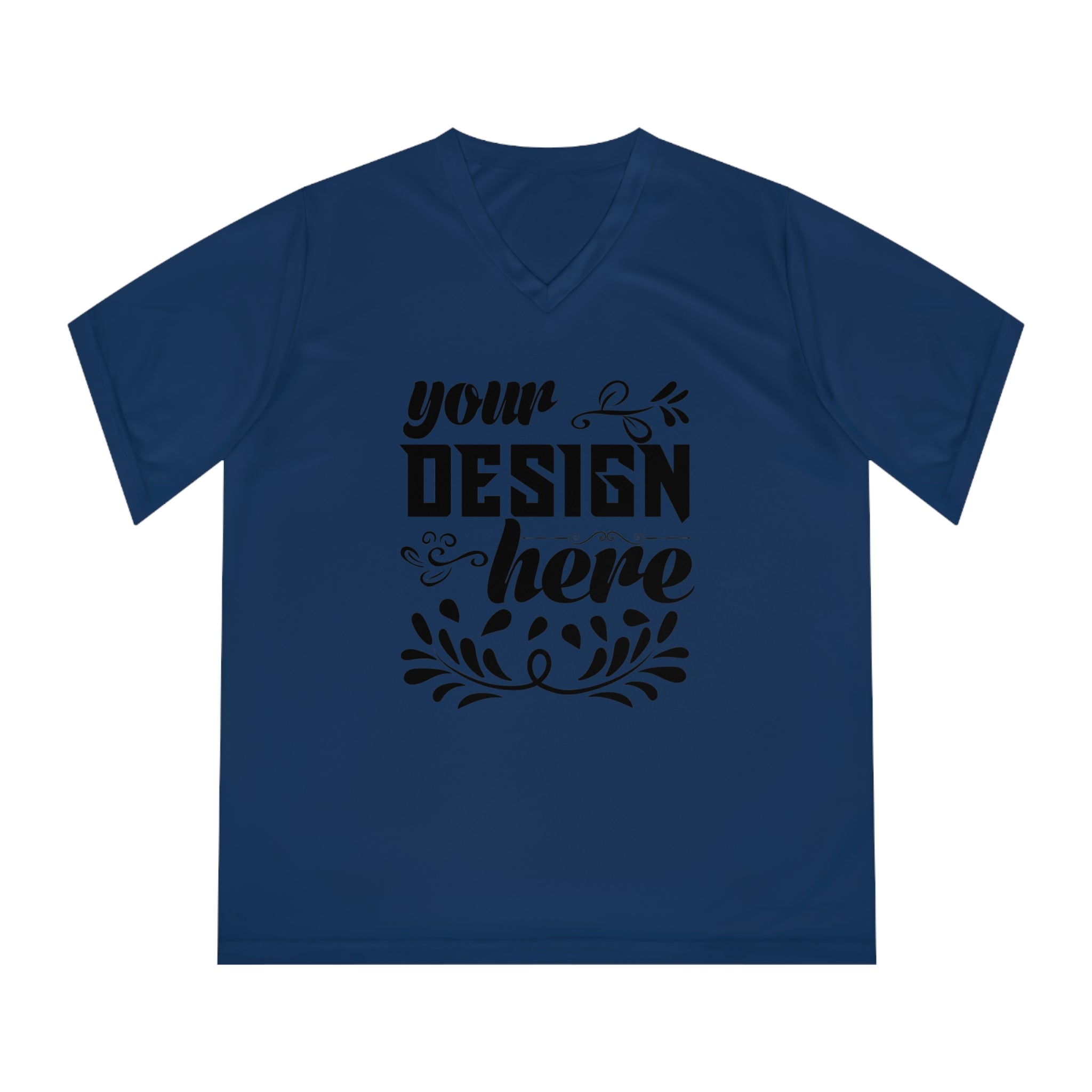 Customizable Team 365 TT11W Womens Performance V Neck T Shirt