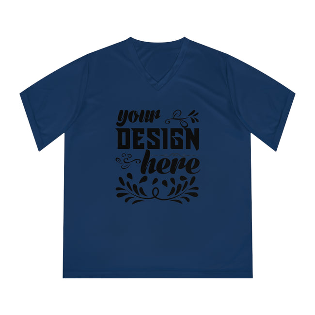 Customizable Team 365 TT11W Womens Performance V Neck T Shirt