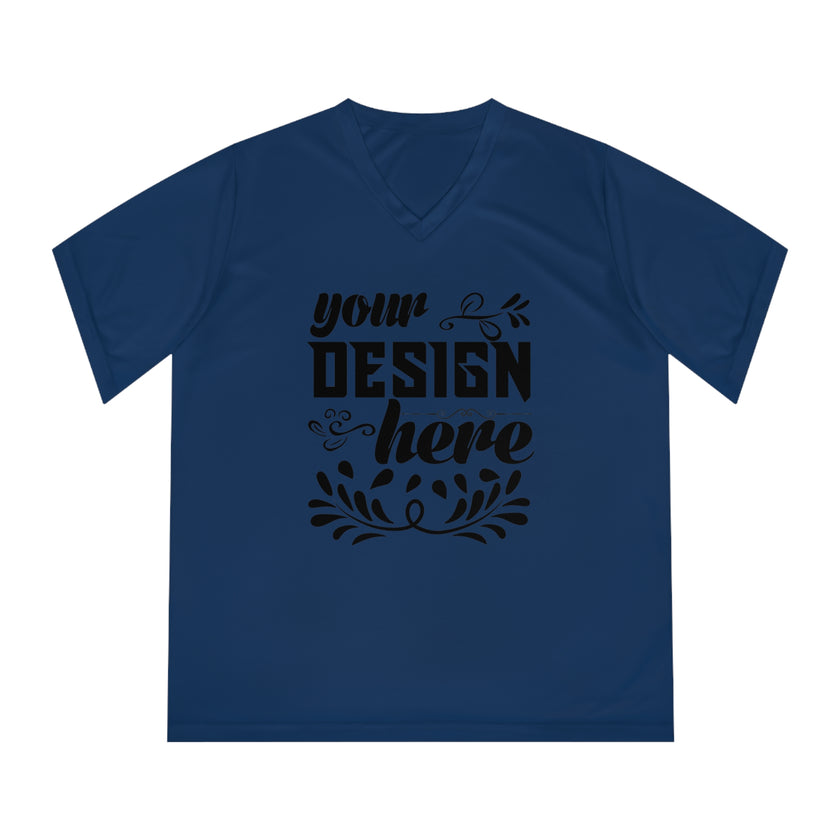 Customizable Team 365 TT11W Womens Performance V Neck T Shirt