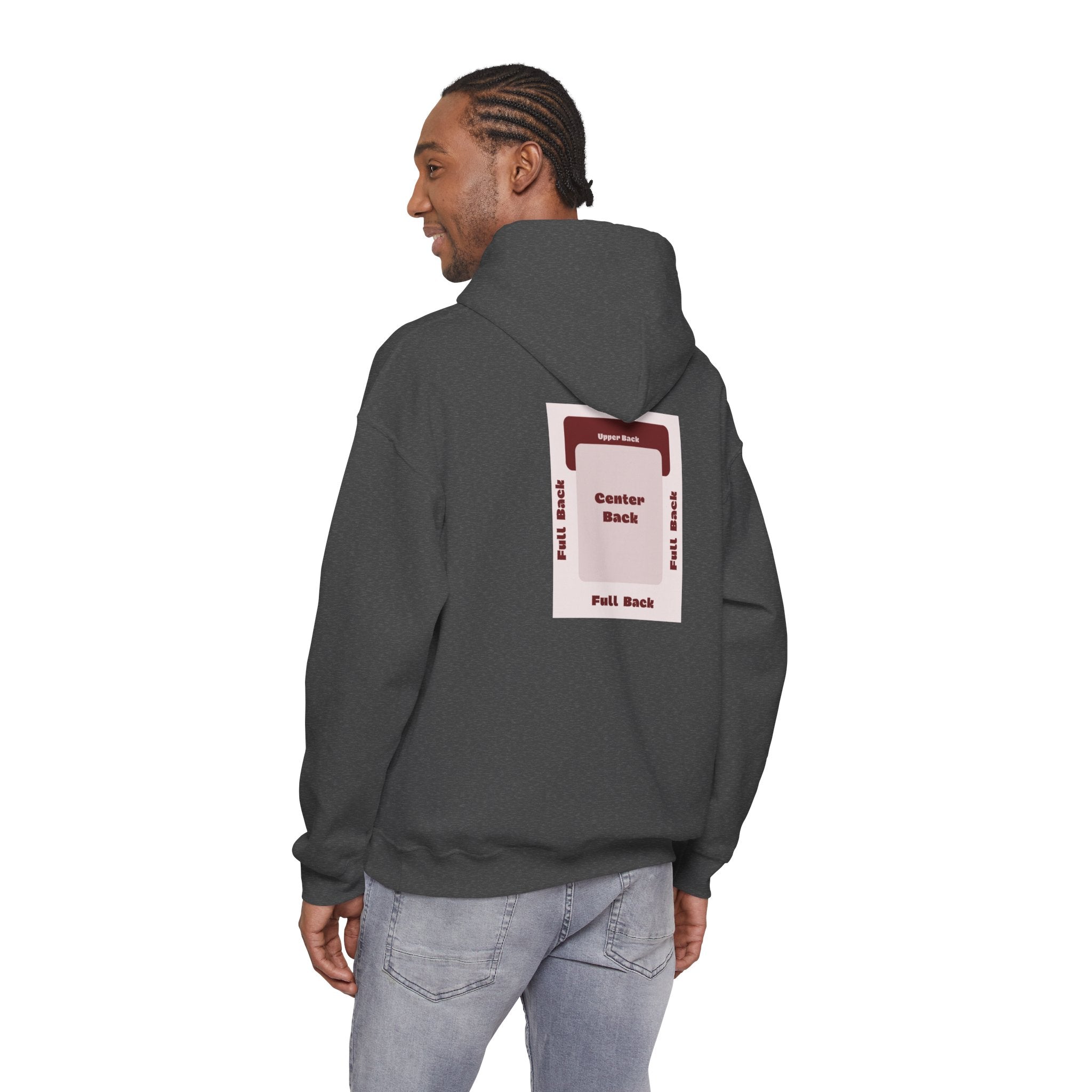Customizable Gildan 18500 Unisex Heavy Blend Hooded Sweatshirt