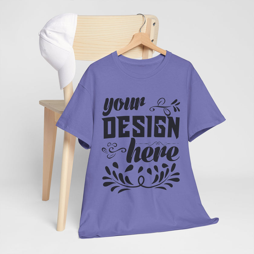 Customizable Gildan 5000 Unisex Heavy Cotton T-Shirt Classic Fit