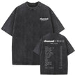 Nameria Unisex Vintage Wash Oversized Cotton T-Shirt