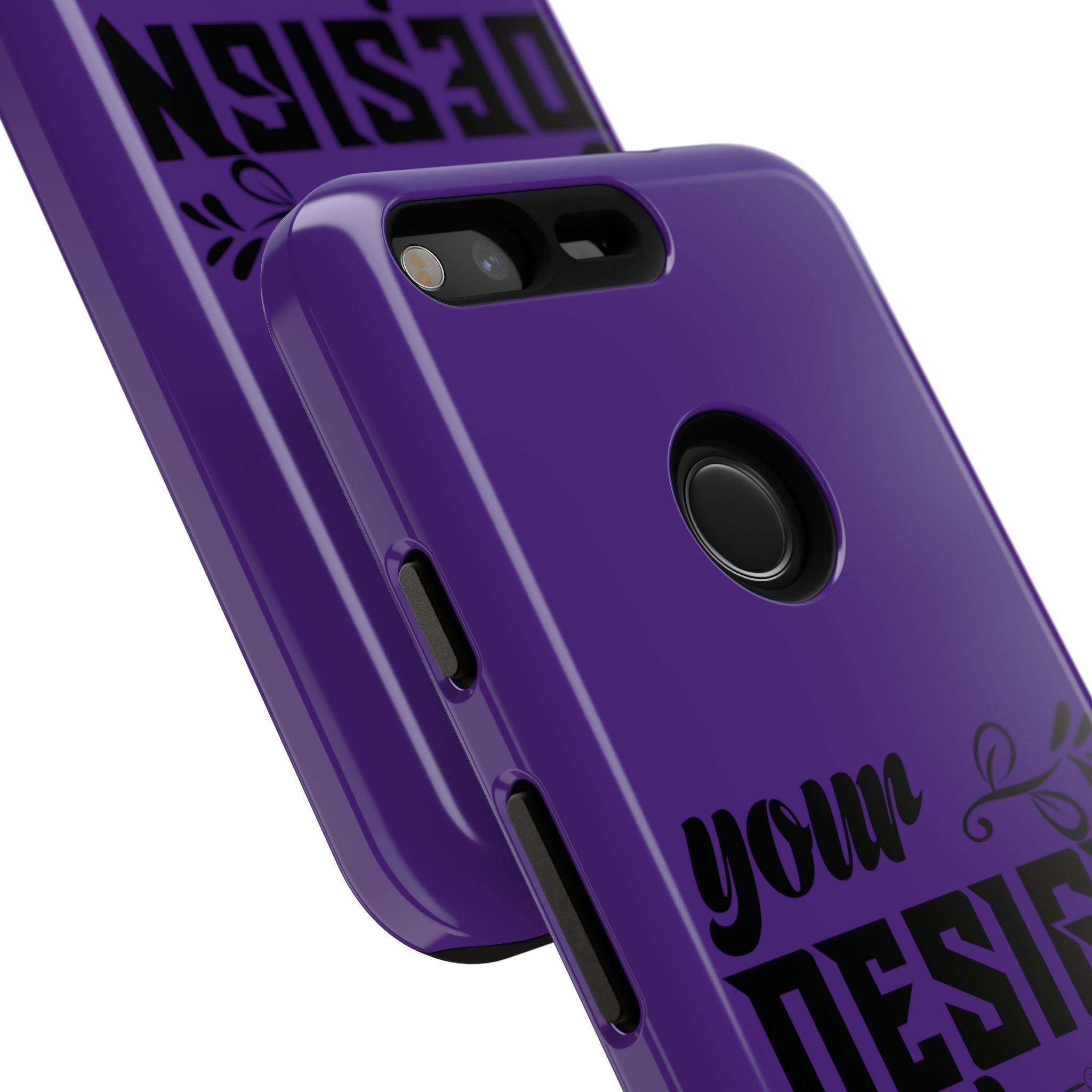 Customizable Tough Dual Layer Phone Case Polycarbonate TPU Liner Protective
