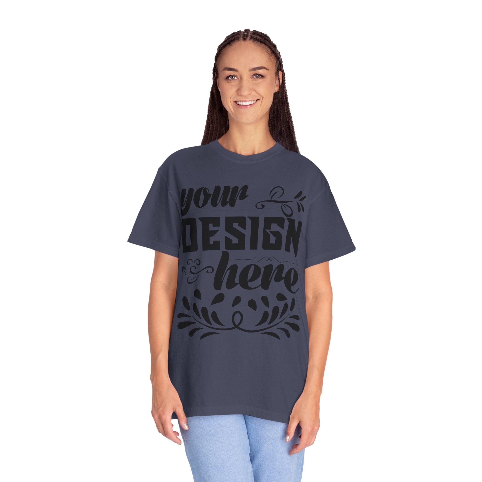 Customizable Comfort Colors 1717 Unisex Garment-Dyed T-Shirt