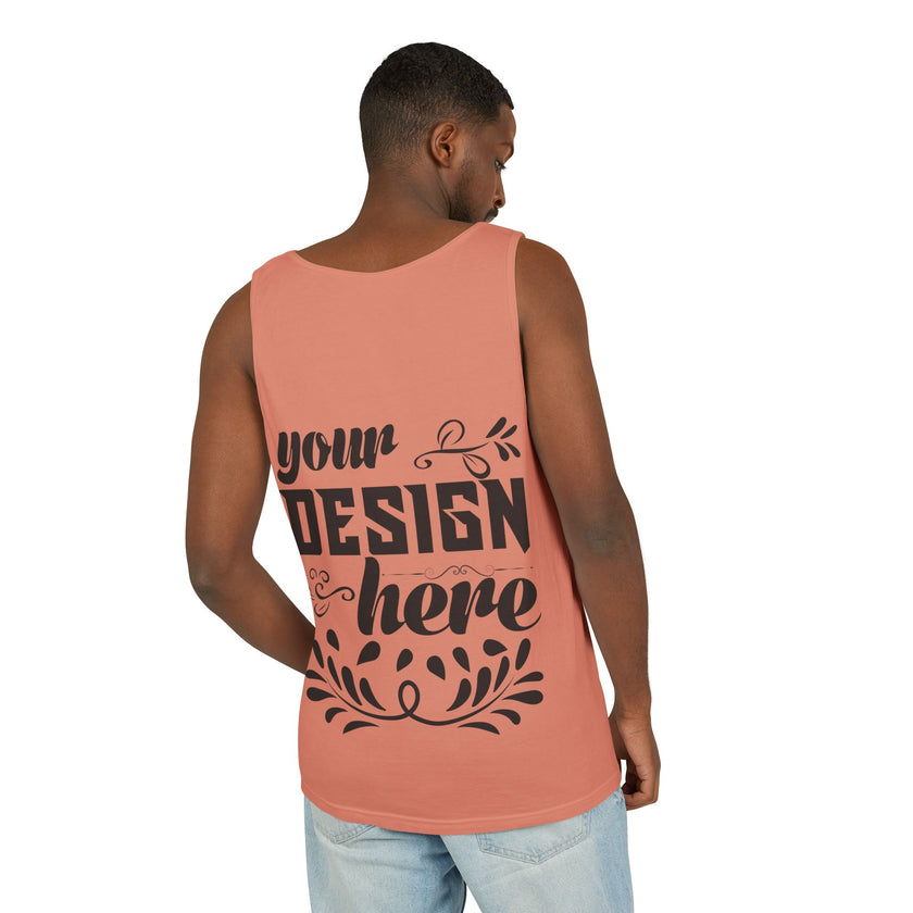 Customizable  Comfort Colors 9360  Unisex Garment Dyed Tank Top