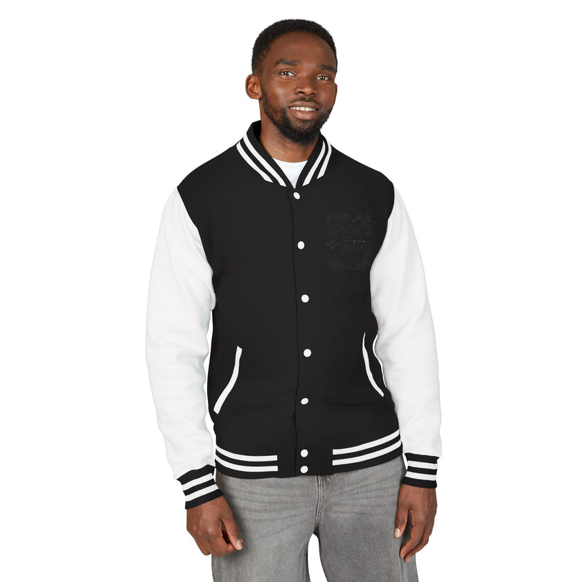 Customizable AWDis JH043 Unisex Heavyweight Letterman Jacket