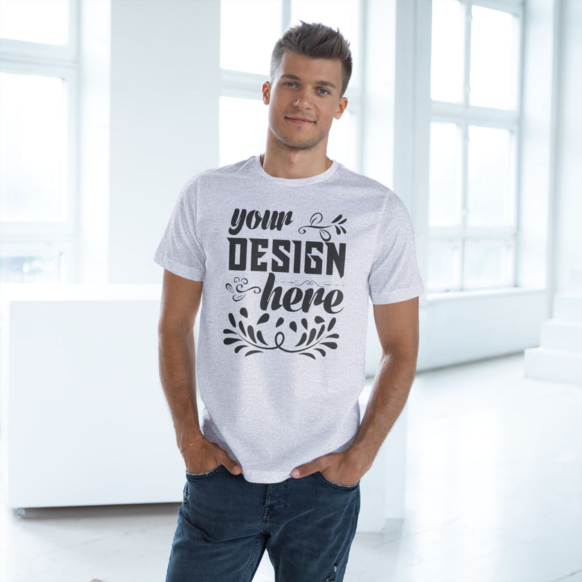 Customizable Lane Seven LS15000 Unisex Deluxe Cotton T Shirt