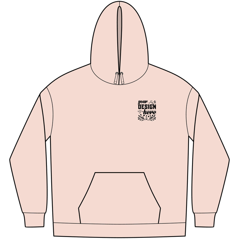 Customizable District DT6100 Mens VIT Fleece Hoodie