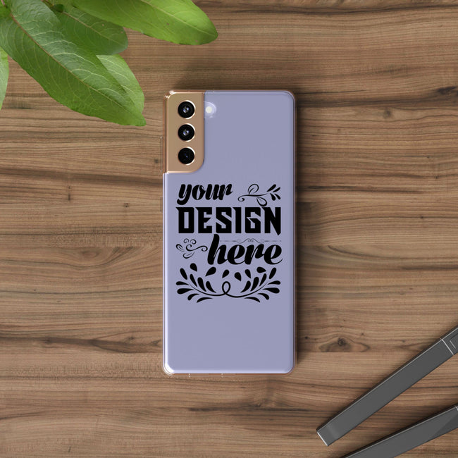 Customizable Clear Phone Case Slim Lightweight Scratch Resistant Protection