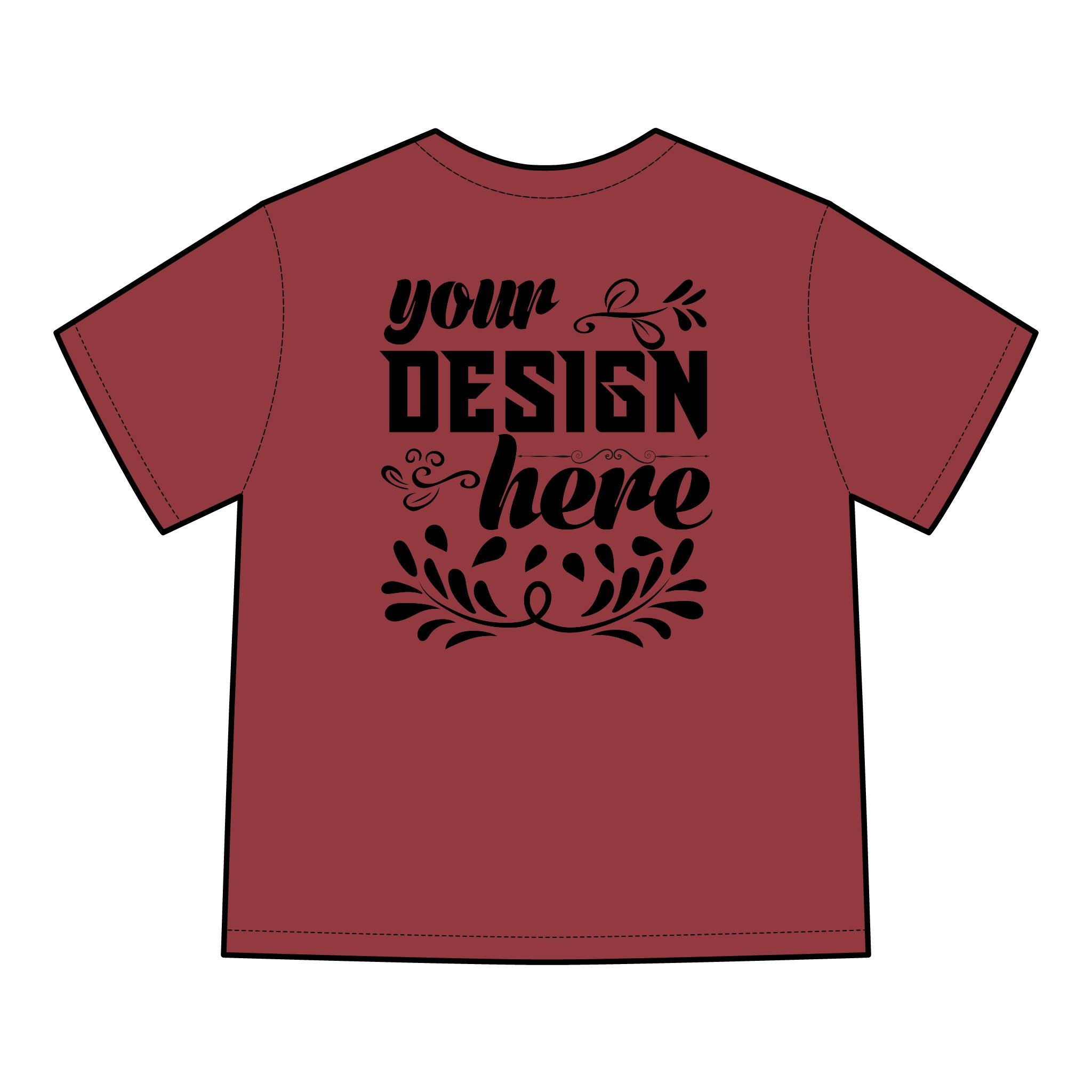 Customizable Hanes GDH00 Unisex Garment Dyed Cotton T Shirt