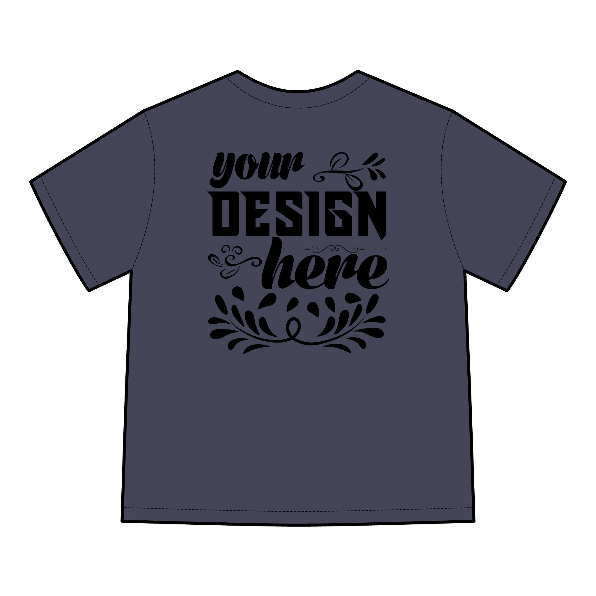 Customizable Hanes GDH00 Unisex Garment Dyed Cotton T Shirt