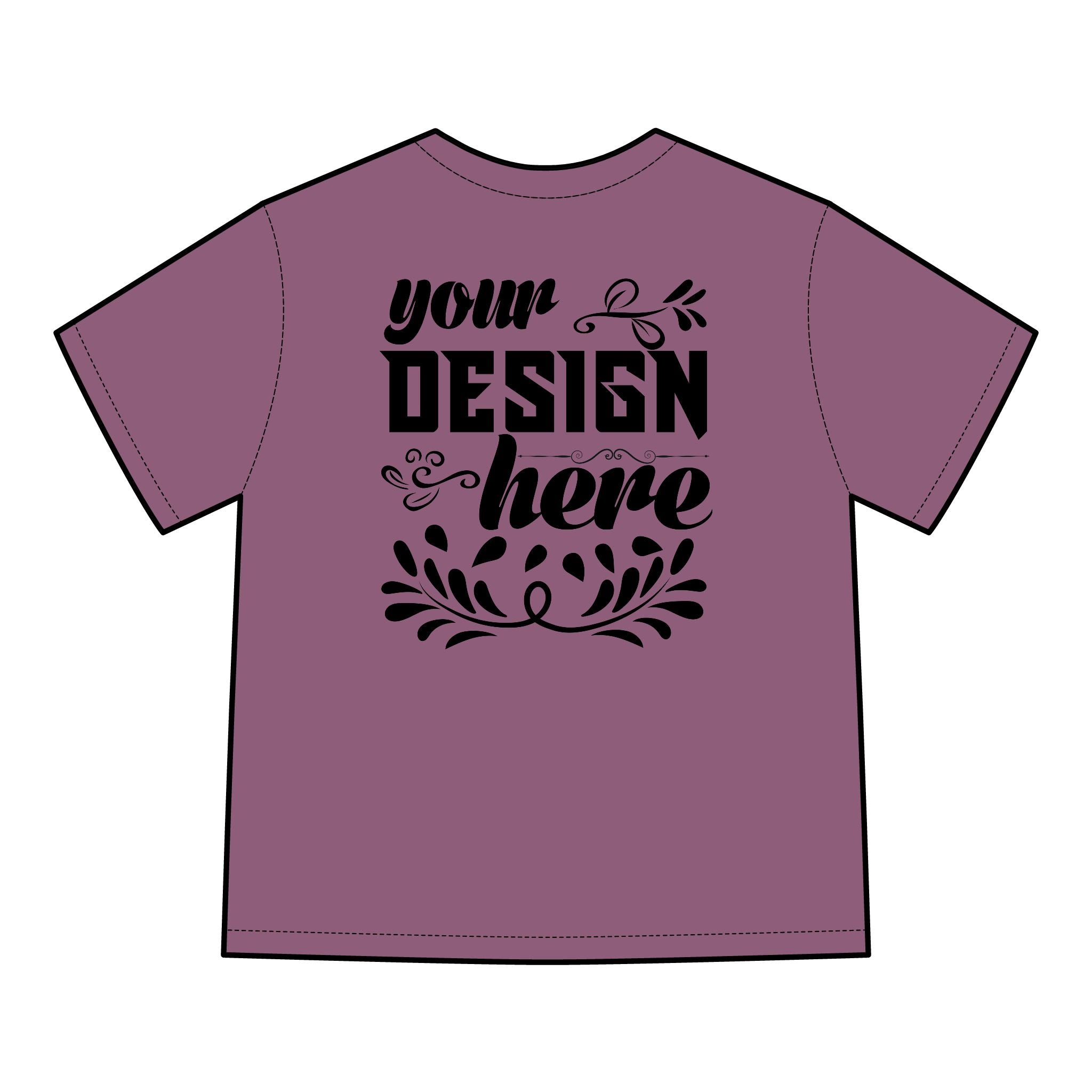 Customizable Hanes GDH00 Unisex Garment Dyed Cotton T Shirt