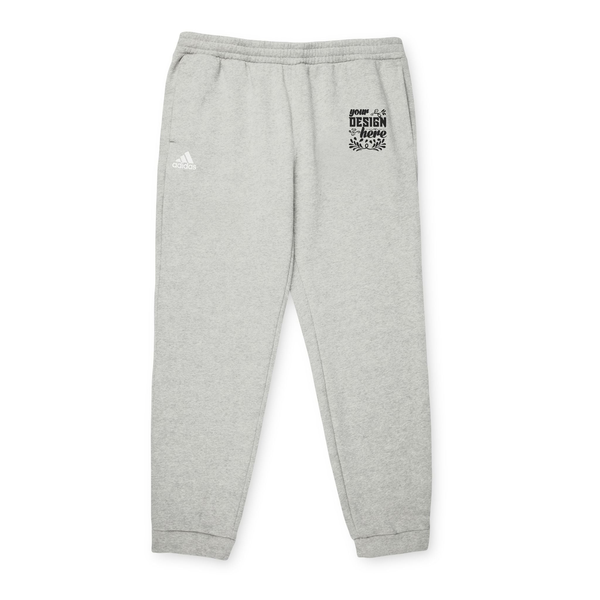Customizable adidas A436 Unisex Fleece Joggers DTF Regular Fit
