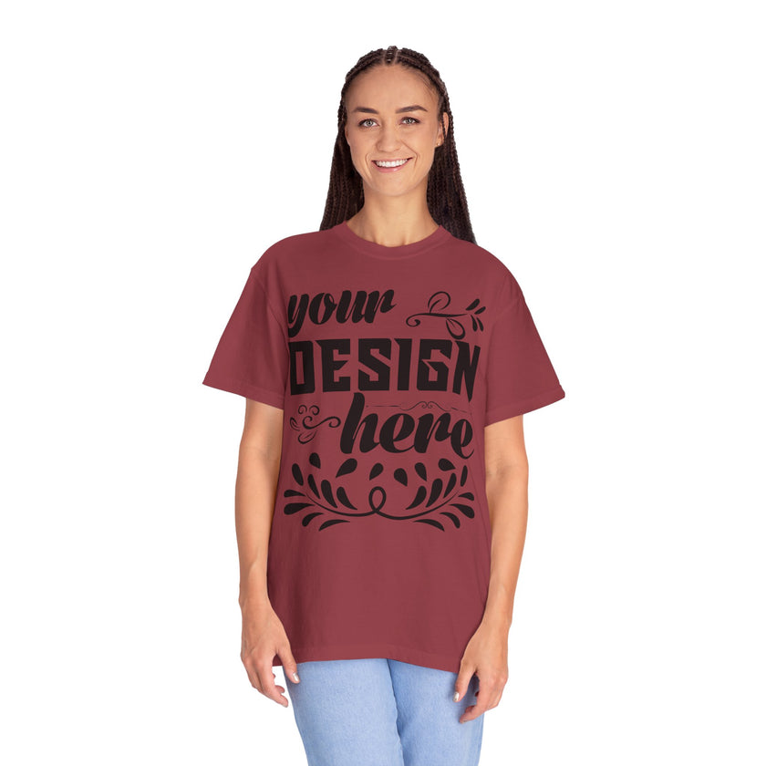 Customizable Comfort Colors 1717 Unisex Garment-Dyed T-Shirt