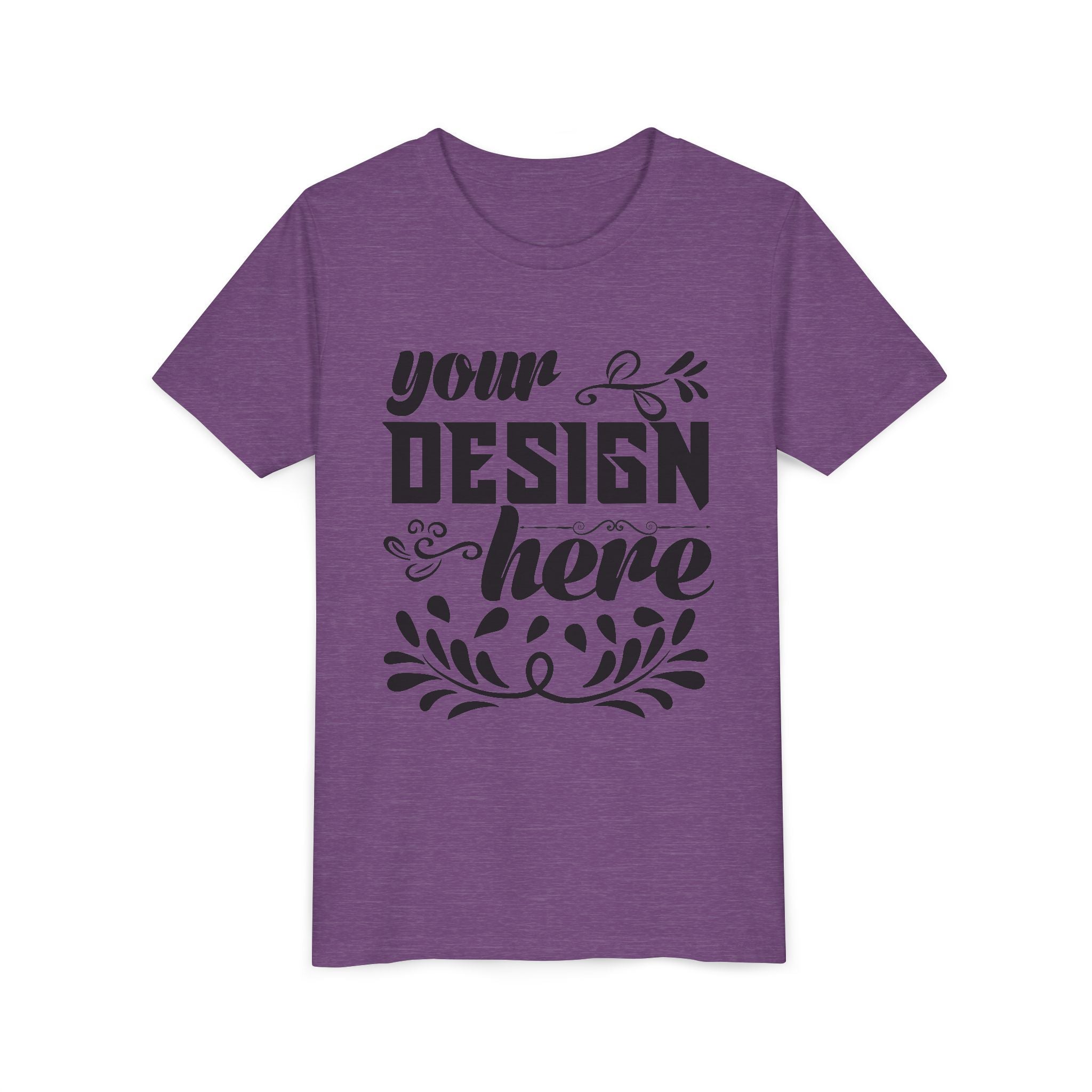 Customizable Bella+Canvas 3001Y Youth Short Sleeve T-Shirt Premium Fit