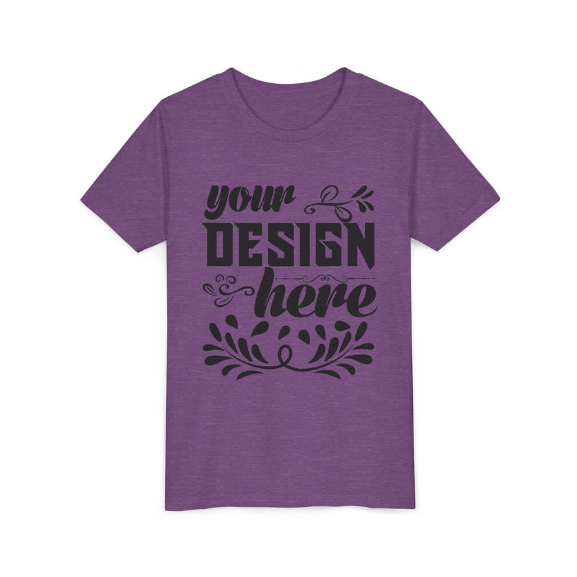 Customizable Bella+Canvas 3001Y Youth Short Sleeve T-Shirt Premium Fit