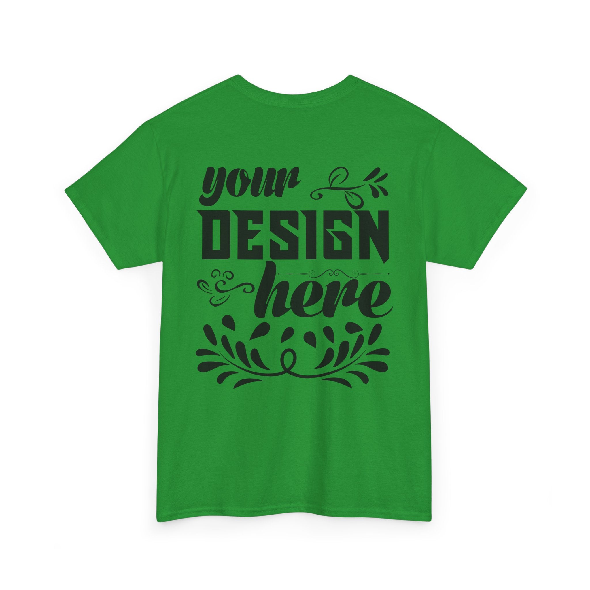 Customizable Gildan 5000 Unisex Heavy Cotton T-Shirt Classic Fit