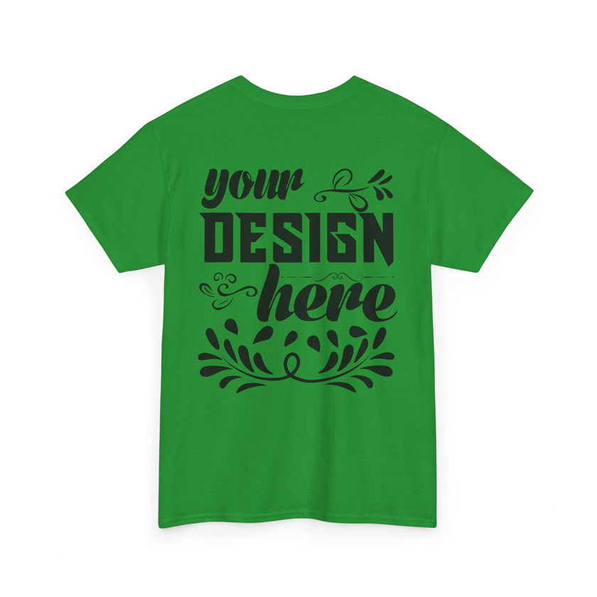 Customizable Gildan 5000 Unisex Heavy Cotton T-Shirt Classic Fit