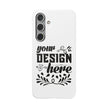 Customizable Snap Phone Case Slim Lightweight Polycarbonate Gloss Or Matte