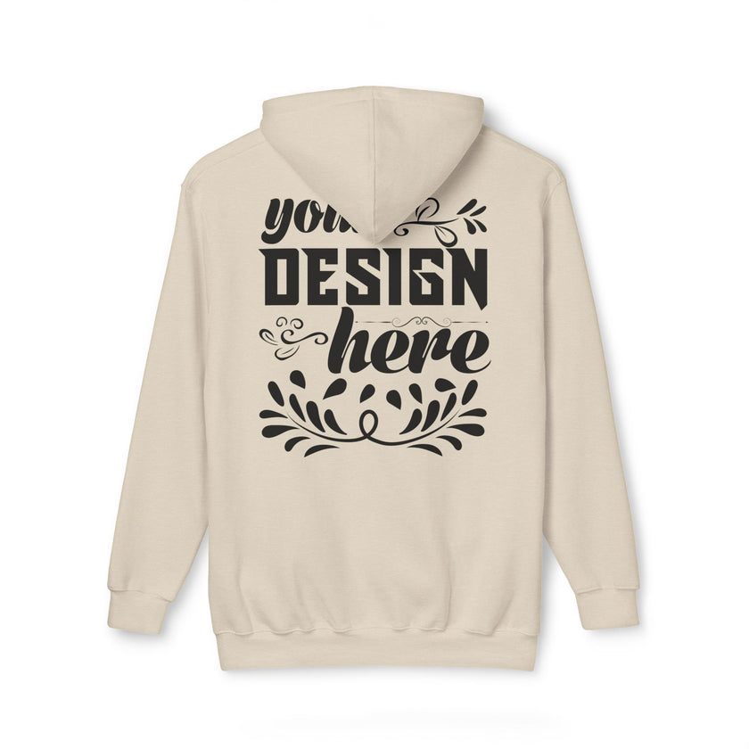 Customizable Bayside 960 Unisex Heavyweight Hooded Sweatshirt Made in US