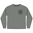 Customizable Comfort Colors 4410 Unisex Heavyweight Long Sleeve Pocket Tee