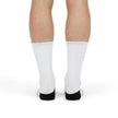 Customizable Crew Socks Polyester Nylon Acrylic Spandex One Size
