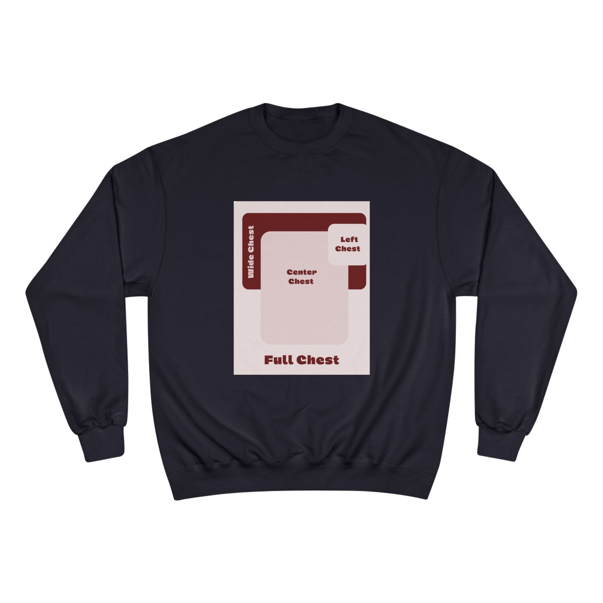 Customizable Champion S600 Crewneck Sweatshirt DTG Print