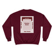 Customizable Champion S600 Crewneck Sweatshirt DTG Print