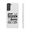Customizable Snap Phone Case Slim Lightweight Polycarbonate Gloss Or Matte