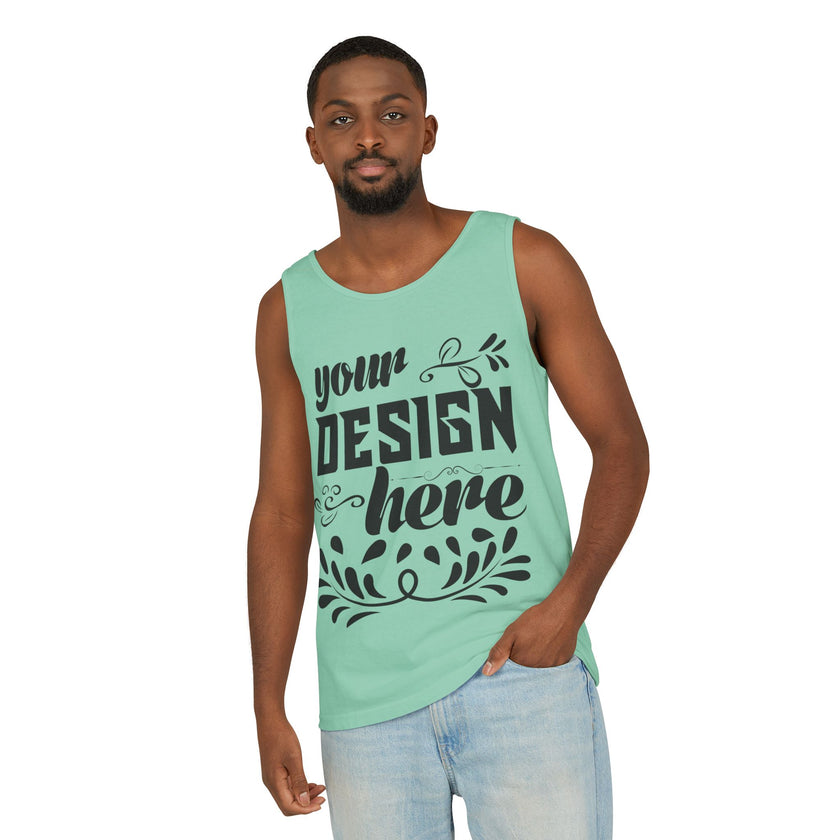Customizable  Comfort Colors 9360  Unisex Garment Dyed Tank Top