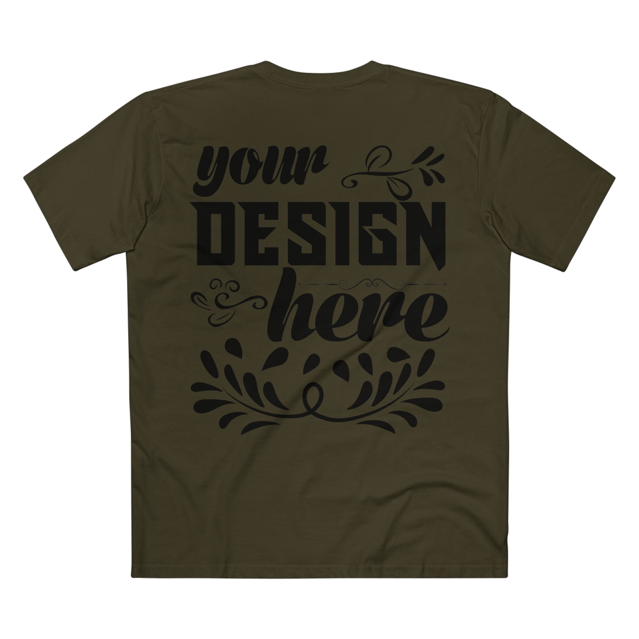 Customizable AS Colour 5001 Adult Unisex Staple Crew Neck Short Sleeve T-Shirt