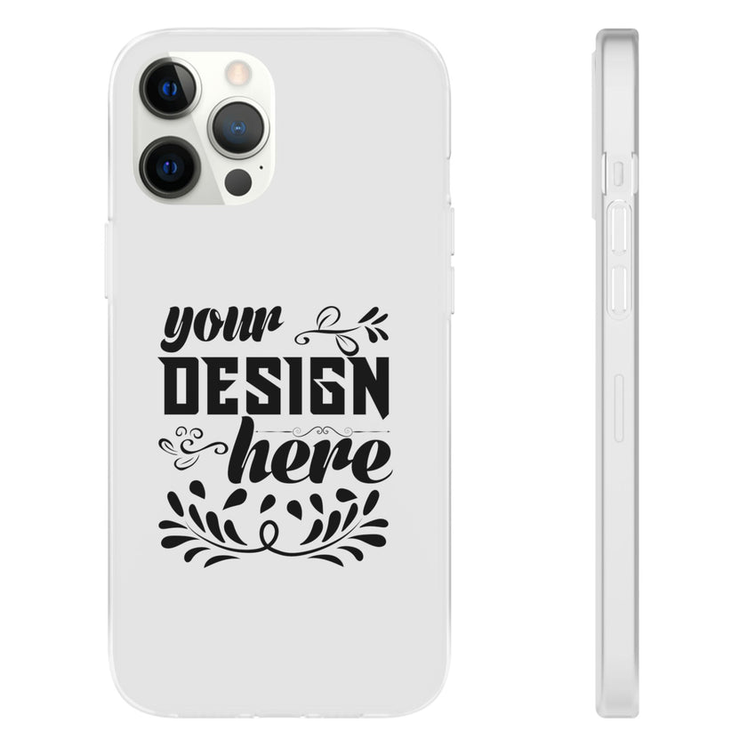 Customizable Flexi TPU Phone Case Slim Matte Protective Cover