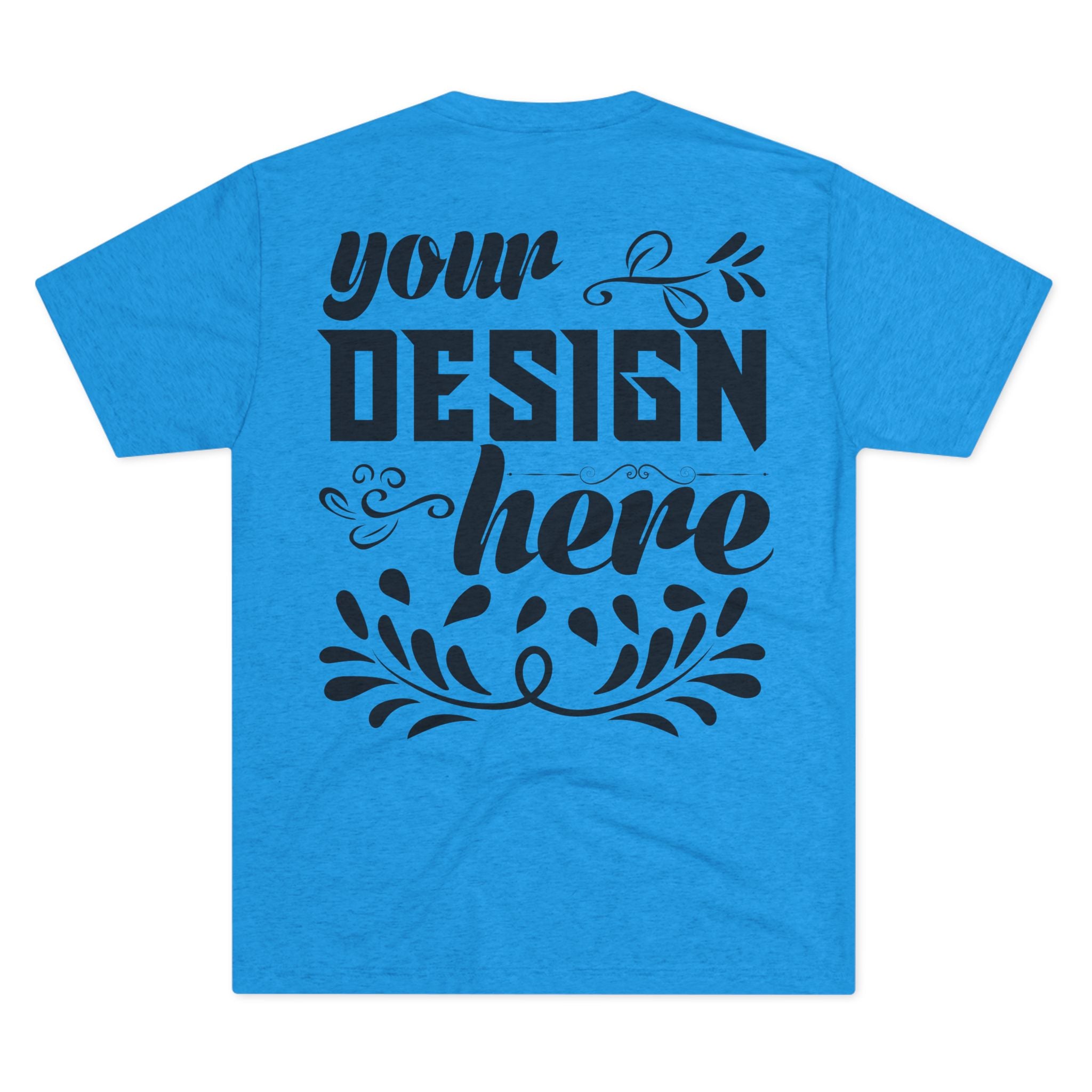 Customizable Next Level 6010 Unisex Tri-Blend Crew Neck T-Shirt